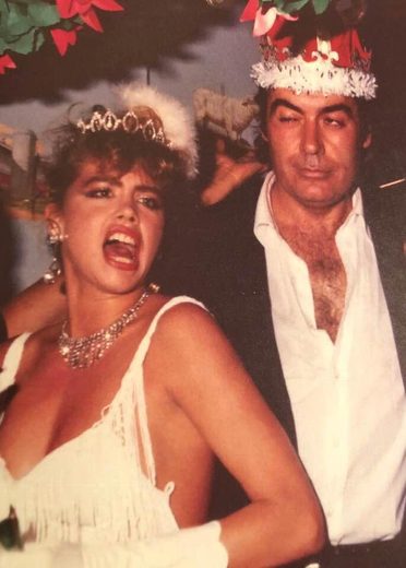 Dad with Debbie.