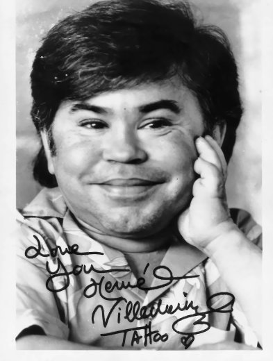 Hervé Villechaize gave me this photograph after a night out. He signed it “Tattoo”, his character in Fantasy Island.