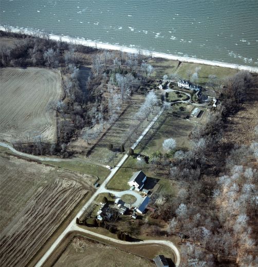 Hinchingham from the air.