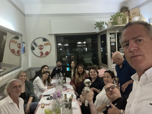 Milan, May 2024, with Monica and Agostino and their family, my uncle Giuseppe and aunt Patricia, and Paolo.