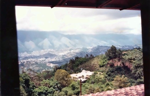 Caracas, seen from my father’s house in Alto Hatillo.